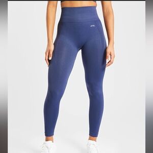 NEW AYBL Women's Seamless Leggings Navy Blue - Balance V2